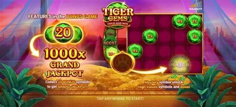 Try out Tiger Gems! Our newest addition to the Sweeps Oasis .